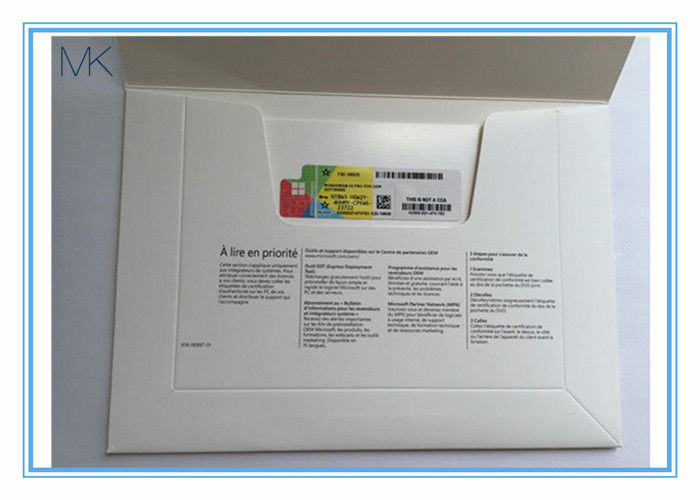 System Windows 10 Pro Retail Box 32/64-bit Licencja Genuine Activation Product Key Pełny
