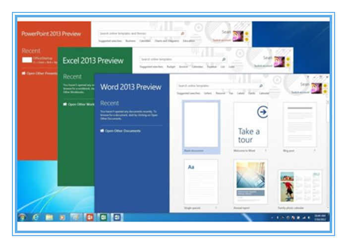 32/64 Bit Microsoft Office 2013 Professional Plus Retail Box Pro 2013 English DVD