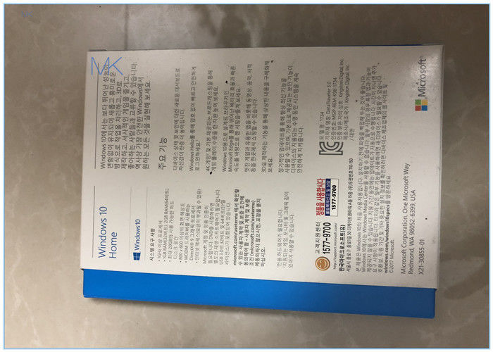 Strona główna Microsoft Windows 10 System operacyjny 32-BIT / 64-BIT Korean Usb Rs New Retail Full Box Online