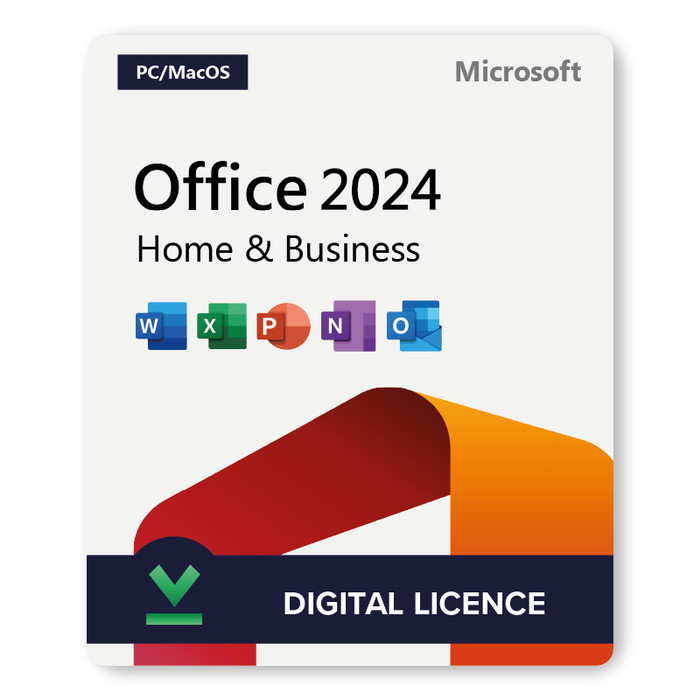 Platforma Windows/Mac Microsoft Office 2024 Home and Business z poprawioną wydajnością