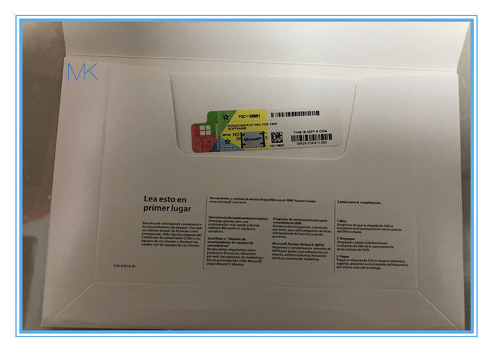 DVD Windows 10 Pro Retail Box 32 - 64 Bit 1703 Data Wersja Multi - Doing