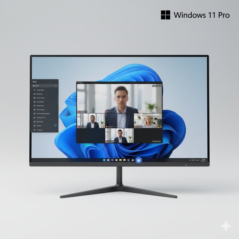 Rozwiązanie kompatybilne z systemem Windows 11 Pro Edition w języku angielskim, zapewniające bezpieczeństwo i przepływ pracy dla profesjonalistów