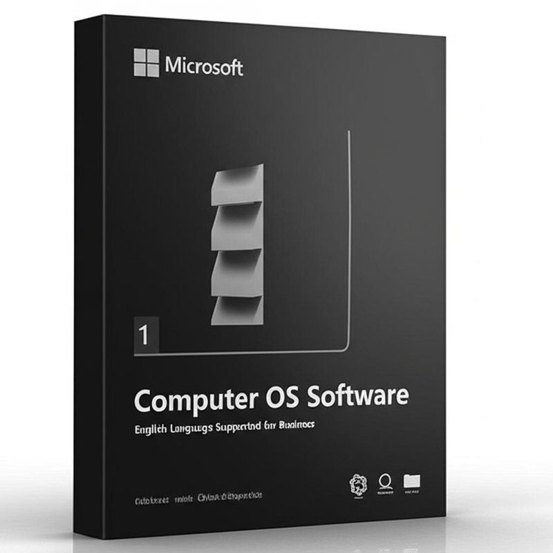 1 Product Package of Computer OS Software English Language Supported for Business