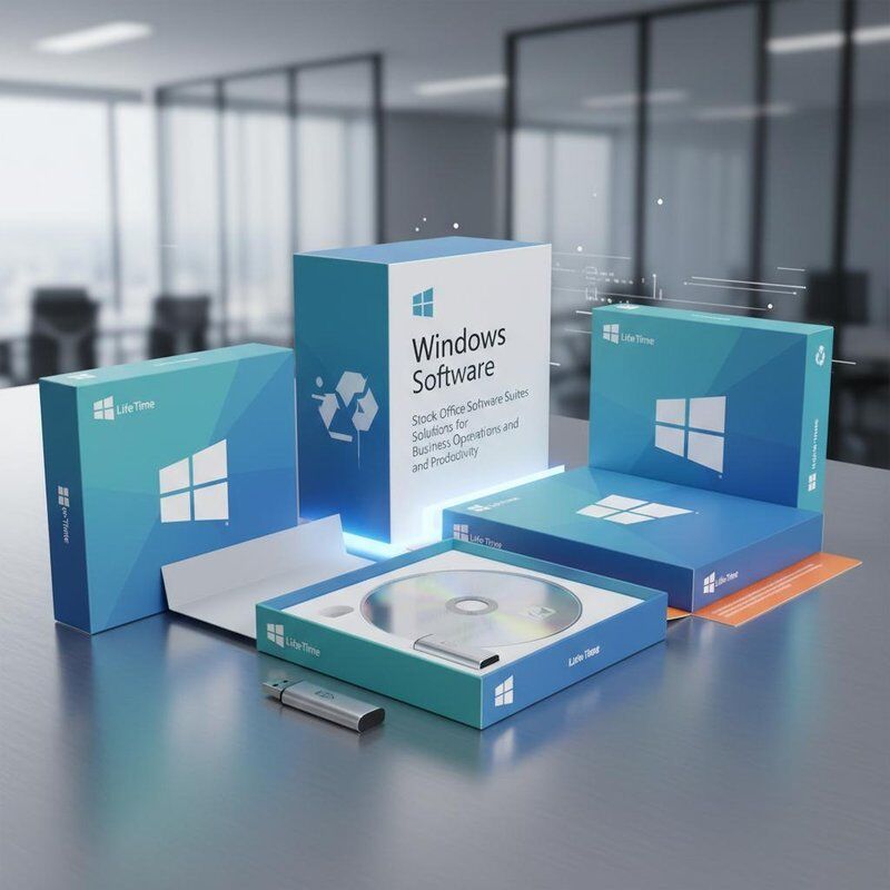 Czas użytkowania oprogramowania Microsoft Windows Office Stock Software Suites Rozwiązania dla operacji biznesowych i produktywności