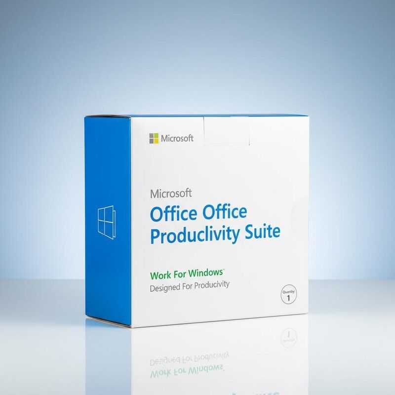 Office Software Suites Microsoft Windows Pakiet oprogramowania Ilość 1 Produkt Praca dla systemu Windows Zaprojektowana dla produktywności