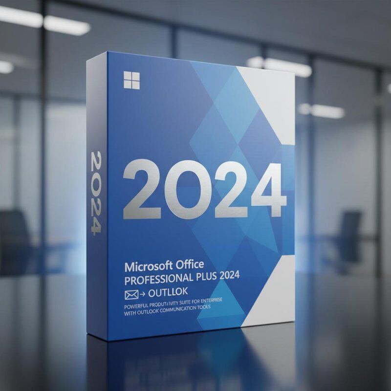 2024 Data wydania Pro Plus Oprogramowanie Microsoft Office z Outlookem Narzędzia komunikacyjne Mocny pakiet produktywności dla przedsiębiorstw