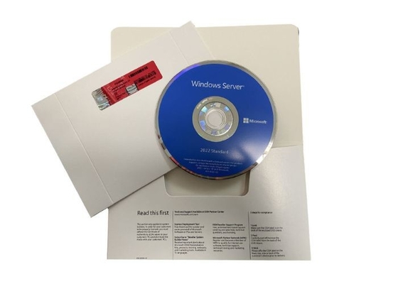 16-rdzeniowa płyta DVD Microsoft Windows Server 2022 Standard OEM Oryginalna wersja 64-bitowa