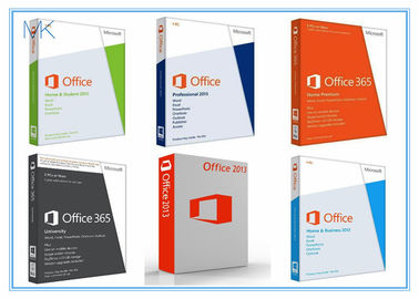 Microsoft Office 2013 Retail Box DVD 32bit / 64bit żaden język ograniczeniu