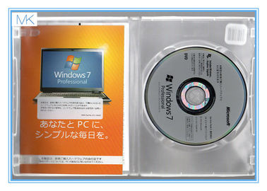 Japoński Windows 7 Pro 64 Bit Full Retail Version Idealne robocza