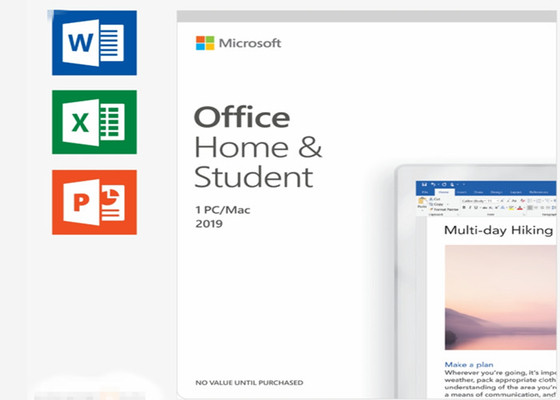 Wersja cyfrowa do pobrania Microsoft Office Home and Student 2019 1 szt. Na PC